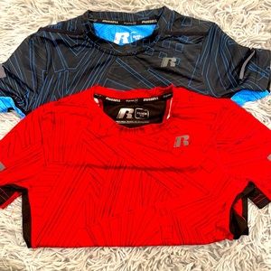 Boys size XS Russell short sleeve shirts